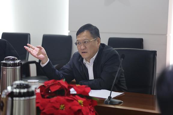 2017年2月苏州市副市长吴晓东来我局调研指导工作